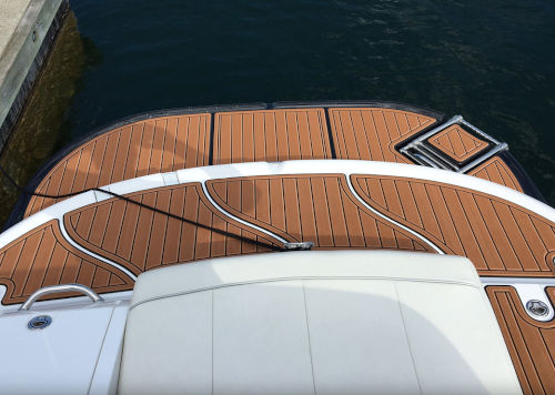 Custom Routed boat deck